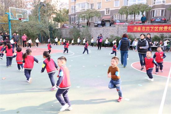 济南市历下区第一实验幼儿园运动会_幼儿早操比赛活动_幼儿园大a班运动会口号