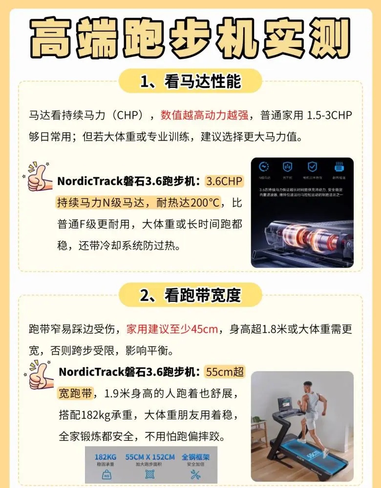 高端跑步机护膝选购_NordicTrack磐石3.6避震系统_什么牌子的跑步机好?