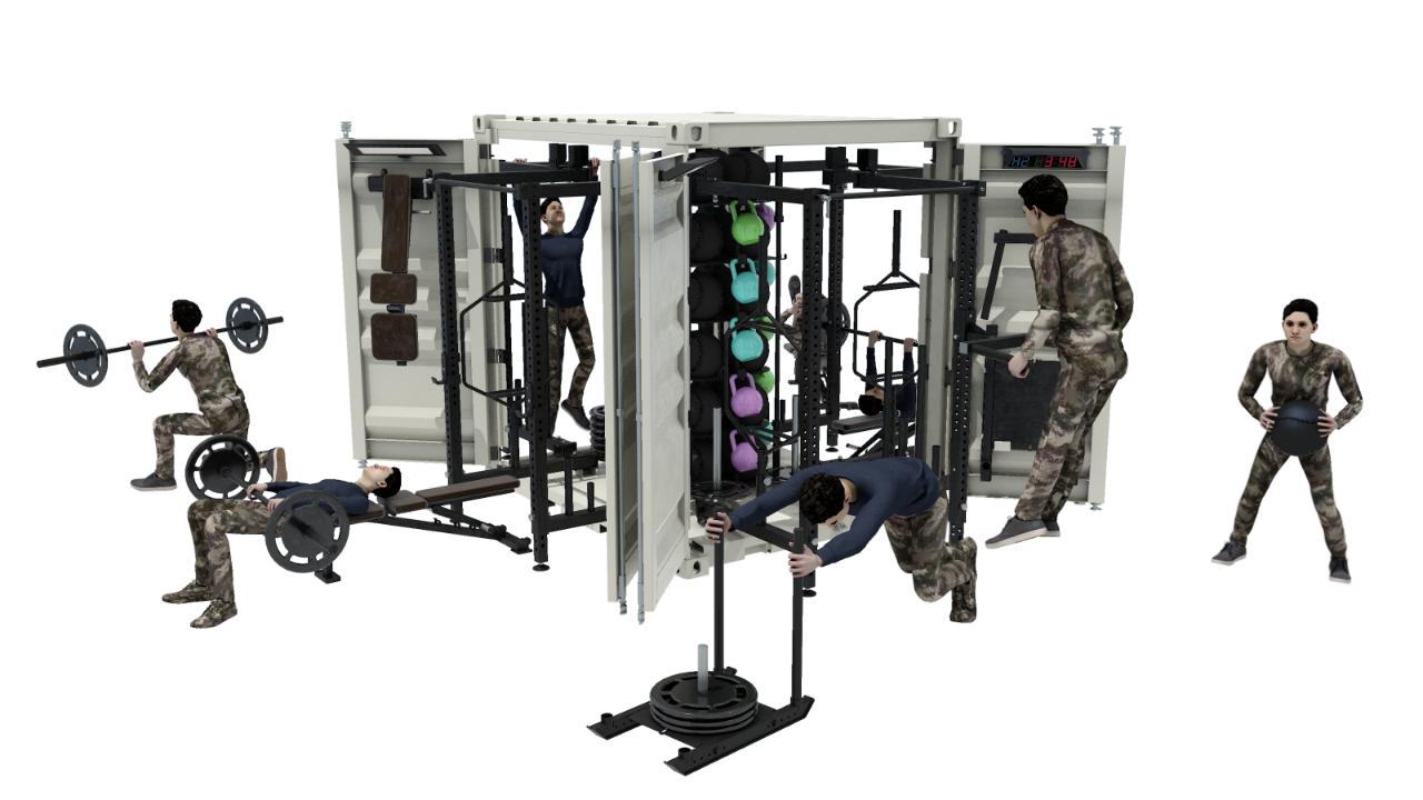 体能训练架&商用力量训练器&体能训练集装箱_大飞鸟综合训练器