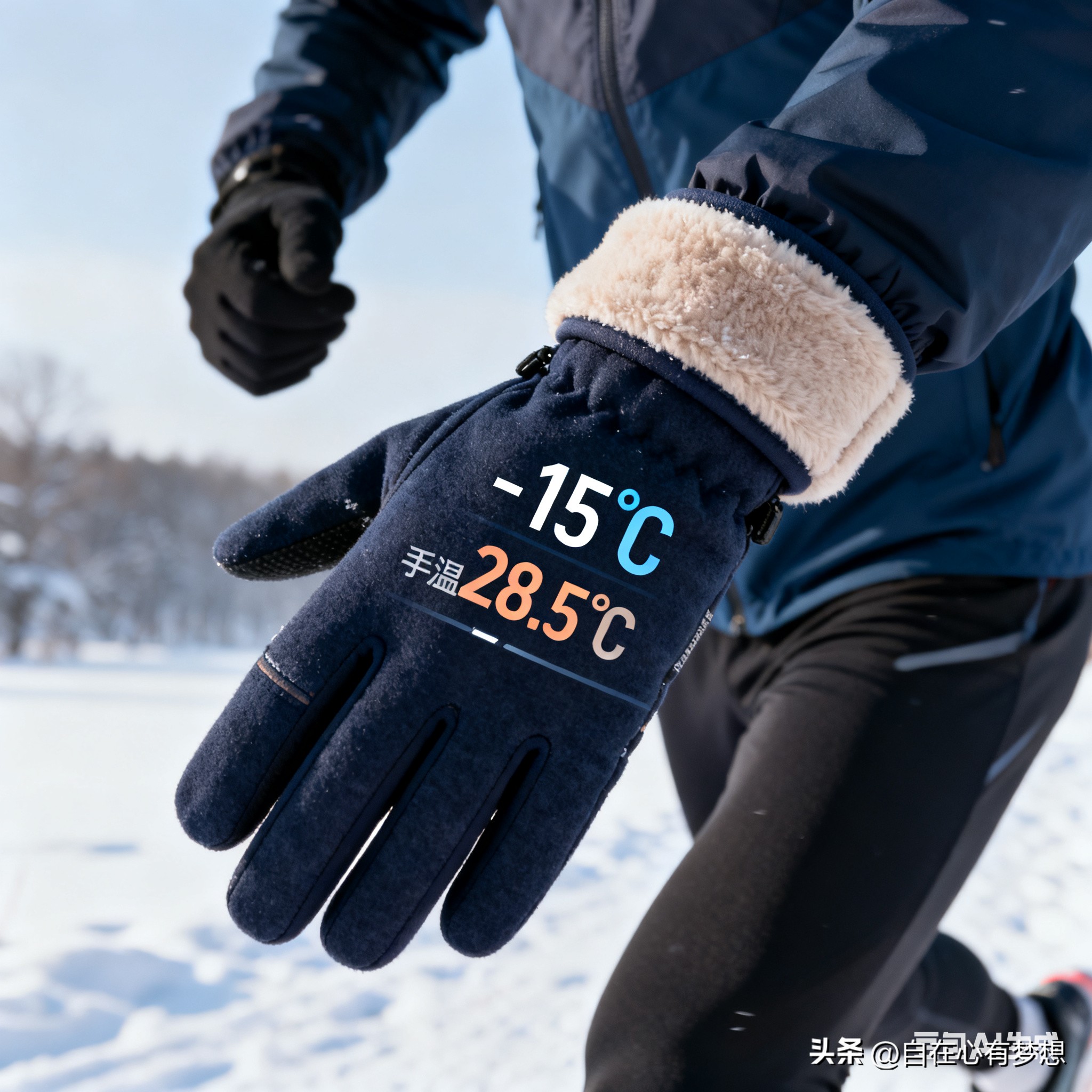 跑步手套保暖防风_健身手套怎么选择_跑步手套导电材质