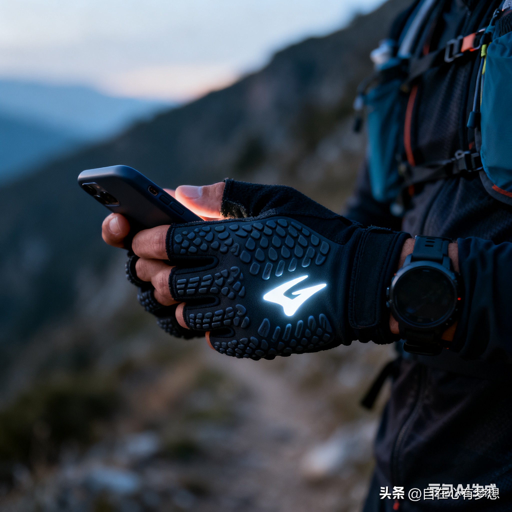 跑步手套保暖防风_跑步手套导电材质_健身手套怎么选择