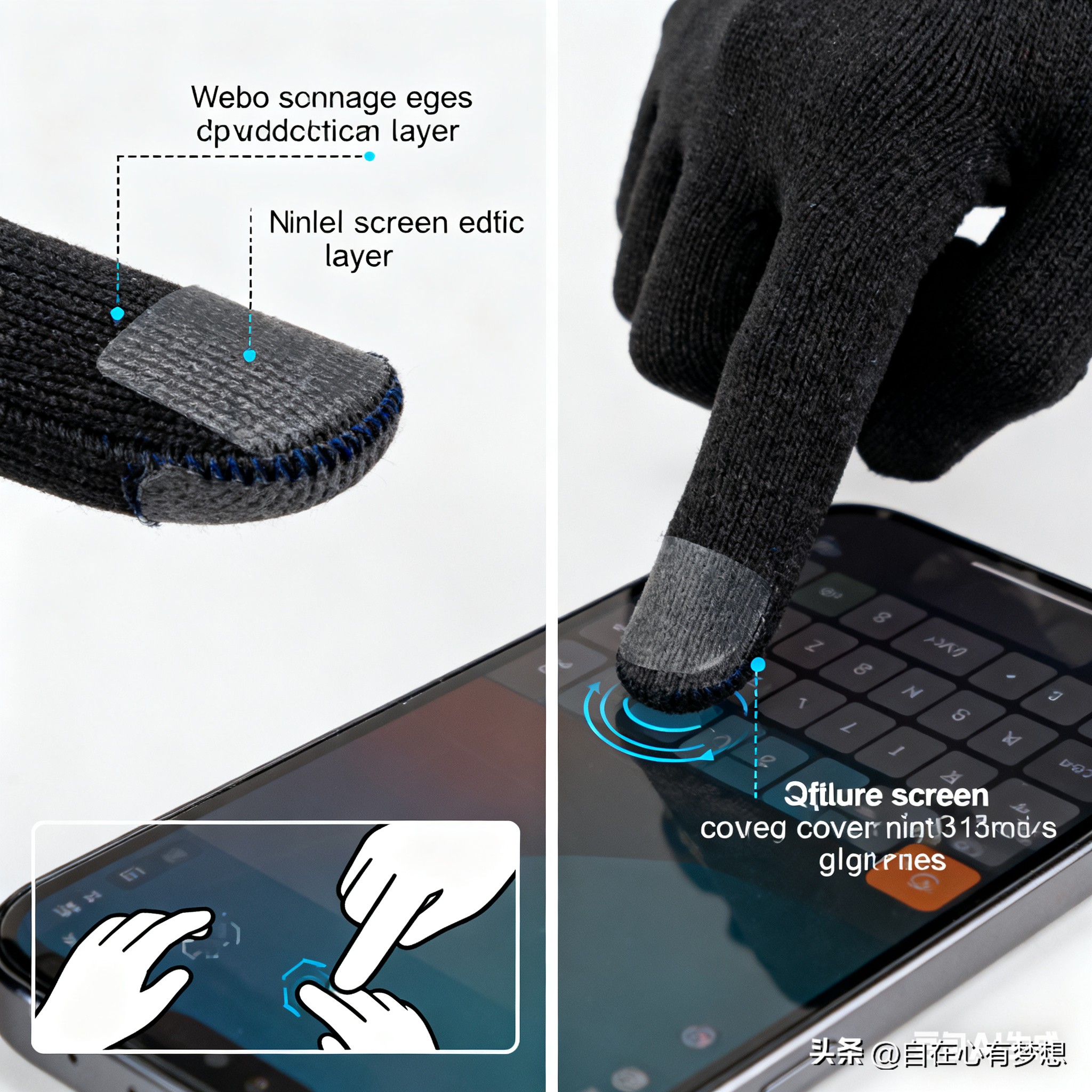 健身手套怎么选择_跑步手套保暖防风_跑步手套导电材质