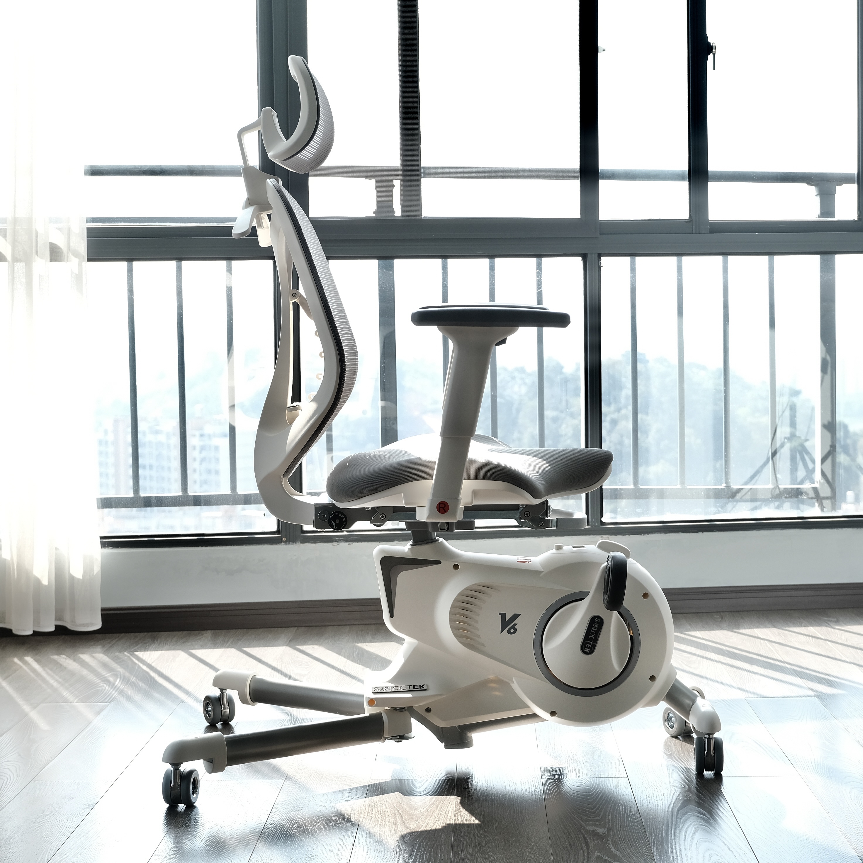 智能健身座椅评测_办公室健身椅_乐歌V6智能健身椅